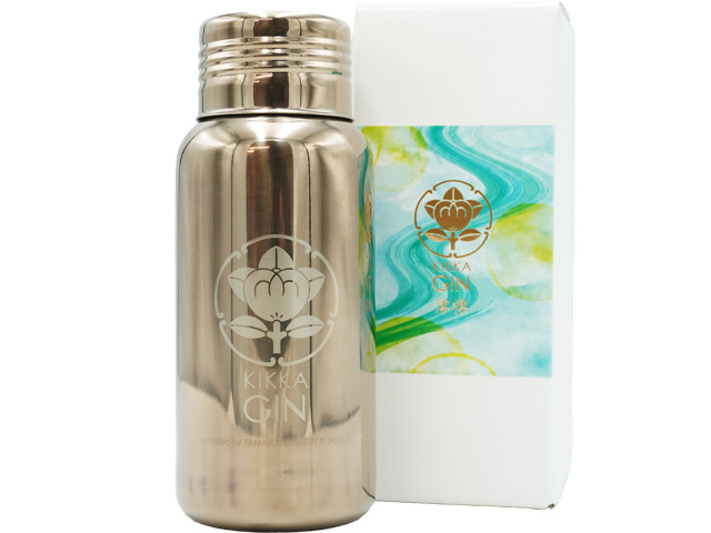新品未開封　橘花　KIKKA GIN Batch003 ステンレスボトル 59% 新品未開封 橘花 KIKKA GIN Batch003 ステンレスボトル 59% 橘花 ジン