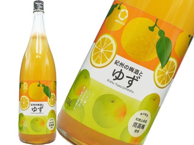 紀州の梅酒とゆず 1800ml