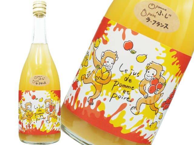ノンアルコール】ラポムレ ふじりんご＆洋梨ラフランスジュース 2025 720ml