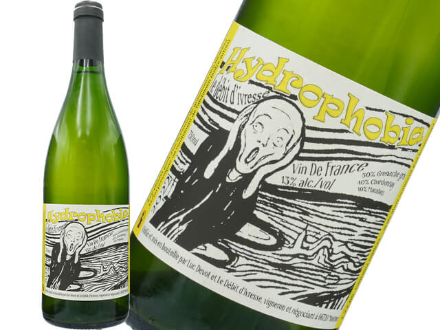 Le Débit d'Ivresse ル・デビ・ディヴレス / Hydrophobia 2022 750ml【自然派　フランス　ルーション 白】
