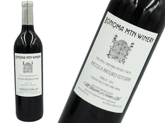 H. Coturri & Sons Ｈ.コトゥーリ ＆ サンズ / メルロー　2011　赤・辛口