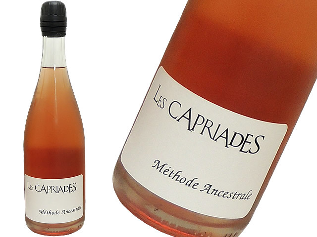 Les Capriades　Pynoz Rose　/　ピノーズ2015（ロゼ泡・辛口）