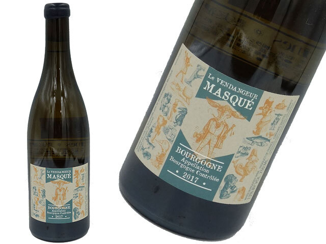 Alice et Olivier de Moor　 Bourgogne Blanc 2017 　Le Vendangeur Masque　シャルドネ　白辛口