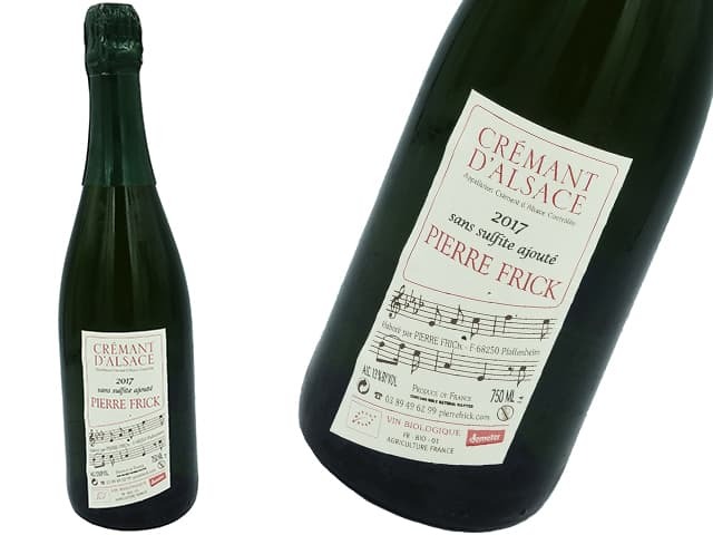 Pierre Frick　ピエール・フリック / Crémant d'Alsace／クレマン・ダルザス　サンスフル　2017
