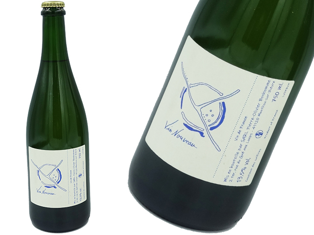 Vin Blanc Nouveau 2020  ピエール・オリヴィエ・ボノム ソーヴィニョン・ブラン （白・辛口）