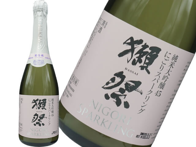 獺祭（だっさい）　発泡スパークリング　山田錦45　
