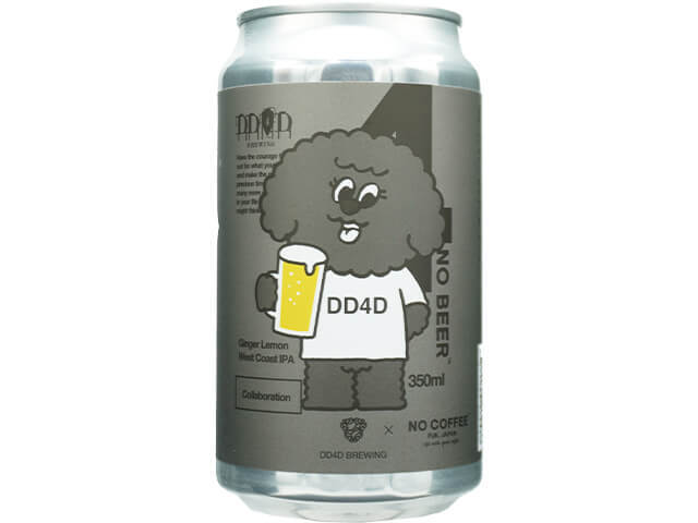 DD4D × NO BEER（シオフィちゃんVer.）　Ginger Lemon West Coast IPA　350ml