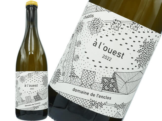 Domaine de l’Enclos ランクロ / Chablis a l’ouest シャブリ ア ロエスト 2022　750ml【自然派　フランス　ブルゴーニュ　白】