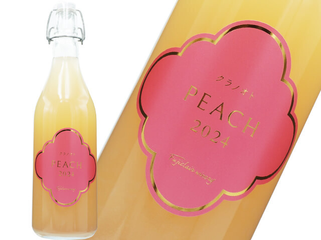 フジクレール　/　クラノオト　 THE PEACH　無濾過ワイン