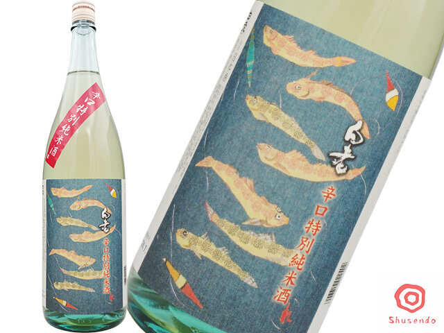 白老（はくろう）　辛口特別純米　旬ラベル