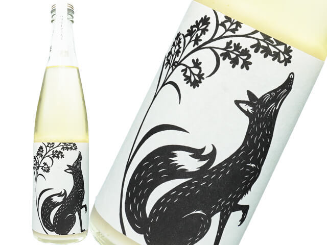 ハッピーどぶろく醸造所　ハッピーどぶろく　湖北はみ出し米　雌ラベル