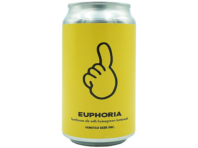 ひみつビール　EUPHORIA　farmhouse ale