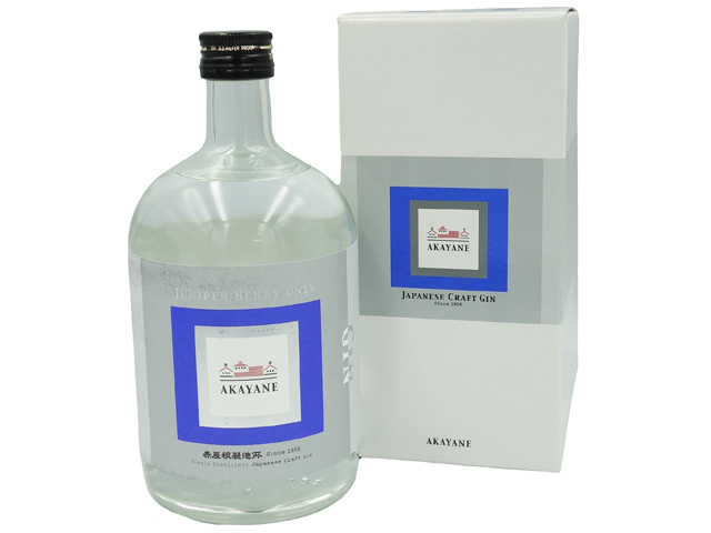 AKAYANE　CRAFT GIN（ジュニパーベリーオンリー） 47度