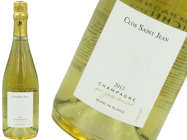 ジョゼ・ミッシェル Jose Michel /クロ・サン・ジャン・ブラン・ド・ブラン Clos Saint Jean Blanc de Blancs2012