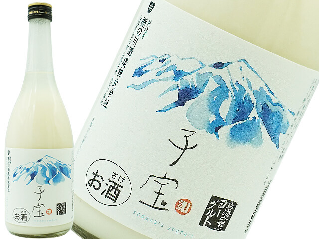 子宝　鳥海山麓ヨーグルト（白ラベル）