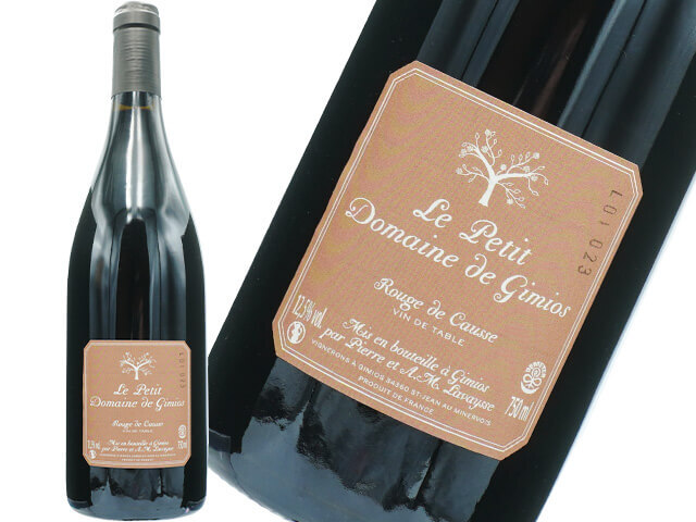 Le Petit Domaine de Gimios　ル・プティ・ドメーヌ・ド・ジミオ　/　Rouge de Causse　ルージュ・ド・コース　 2023