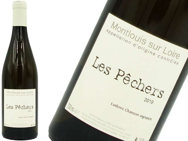 ルドヴィック・シャンソン　/Les Peche　レ　ペシャエ 2019 白　やや辛口