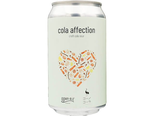 open air　cola affection　365ml