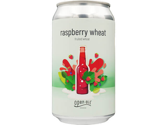 open air　raspberry wheat　365ml
