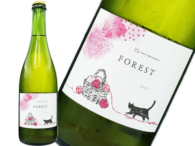 Pink Orchards ピンク・オーチャード /FOREST フォレスト 22 シードル  750ml 【自然派 日本 北海道 シードル】