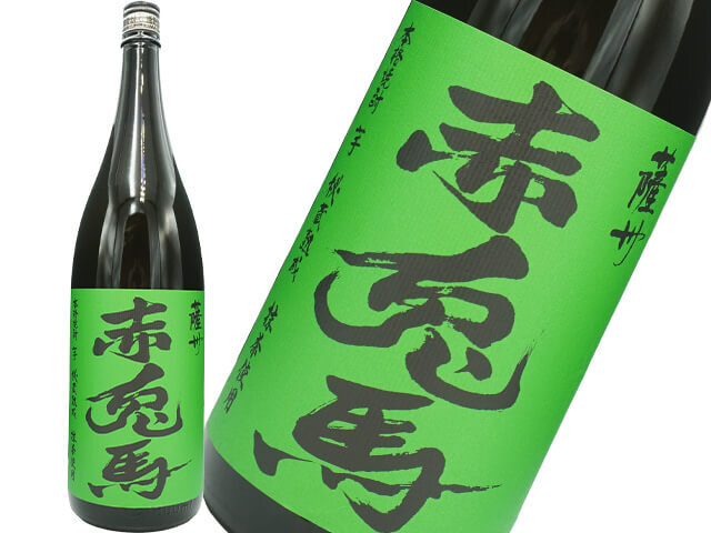 薩州　赤兎馬（せきとば）　抹茶　25度　1800ml