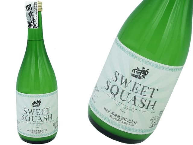 神亀（しんかめ） SWEET SQUASH 甘口発泡にごり 生酒 720ml