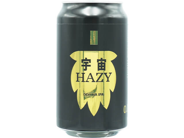 【ノンアルコール】うちゅうブルーイング 　宇宙HAZY／DDH NA IPA　350ml