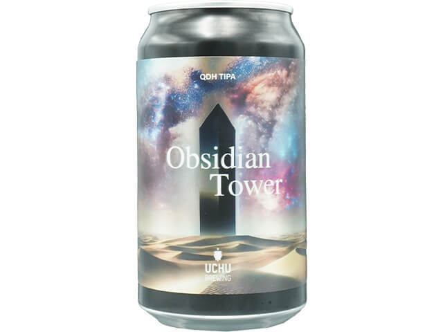【一本限定】うちゅうブルーイング 　Obsidian Tower／QDH TIPA　350ml