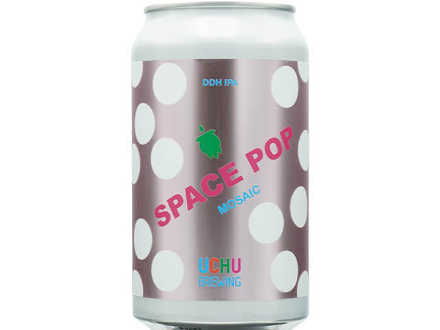 【一本限定】うちゅうブルーイング 　SPACE POP MOSAIC／DDH IPA　350ml