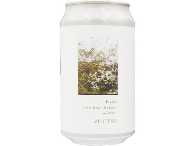 VERTERE（バテレ）Pieris / ピエリス　Lime Sour Saison w/Mint　350ml