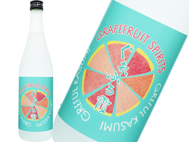 万齢（まんれい）　ぐれふる霞～GRAPEFRUIT SPIRITS～　25