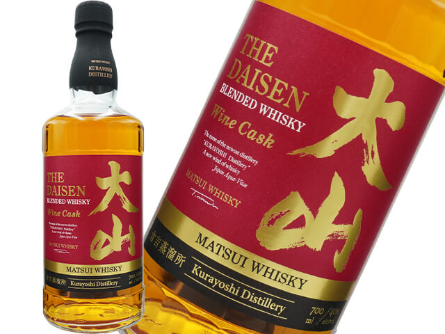 マツイウィスキー大山　赤ワインカスク40°