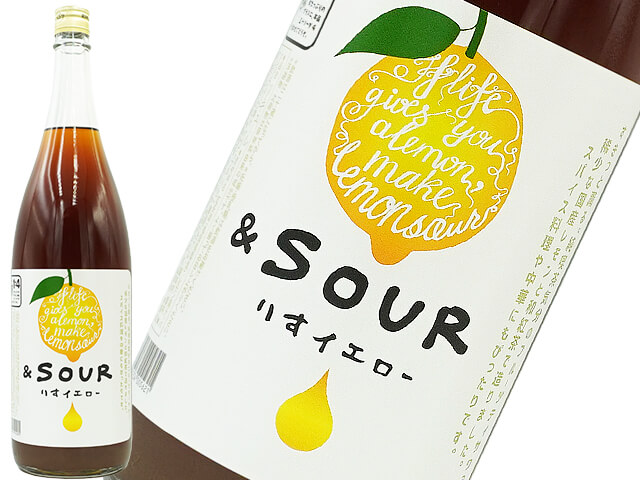 りすイエロー フルーツティーサワー 1800ml