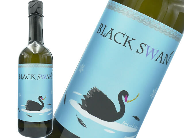 SHIRAKIKU / シラキク　BLACK SWAN　黒麹仕込み　無濾過生原酒