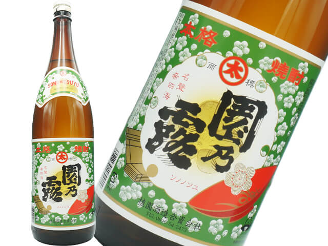 芋焼酎　園乃露（そののつゆ）　25°　1800ml