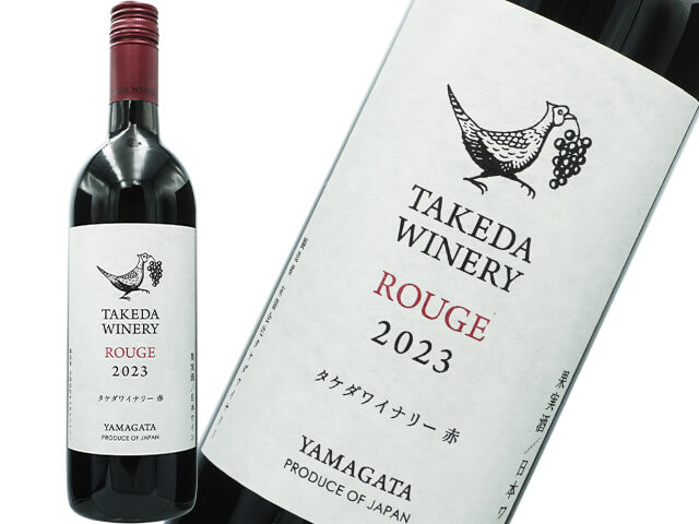 タケダワイナリー / ルージュ 　2023　750ml【自然派　日本　山形　赤】