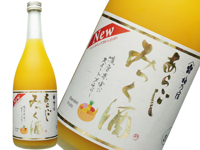 梅乃宿　あらごし　みっく酒