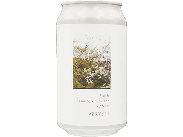 VERTERE（バテレ）Pieris / ピエリス　Lime Sour Saison w/Mint　350ml