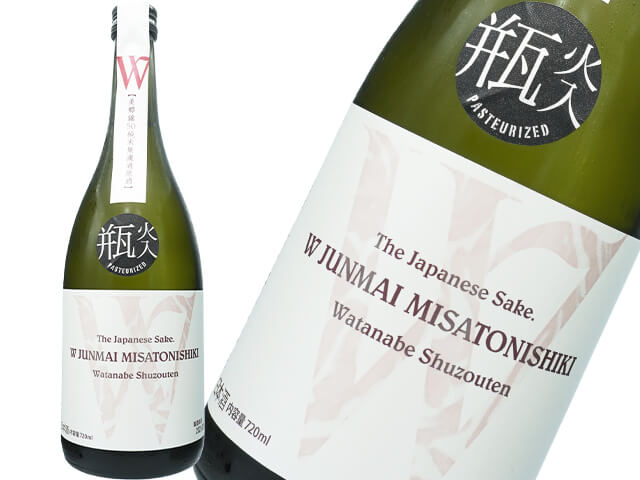 W（ダブリュ）　美郷錦50　純米無濾過原酒　瓶火入