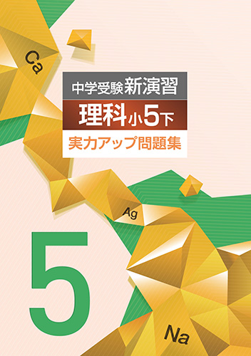 中学受験新演習　実力アップ問題集　理科　小5下 (2022年発行)
