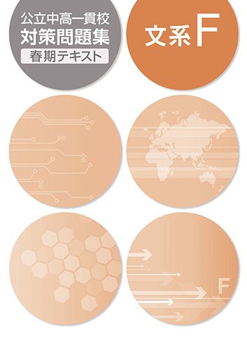 春期　公立中高一貫校対策問題集　文系F (2019年発行)