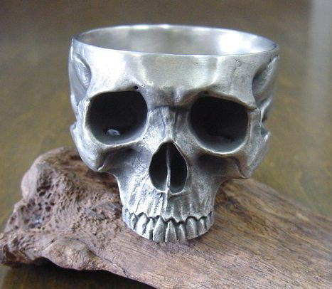 髑髏ぐい呑み　Skull-shot glass-4  BURDEN OF PROOF ＢＯＦＰ－２８６