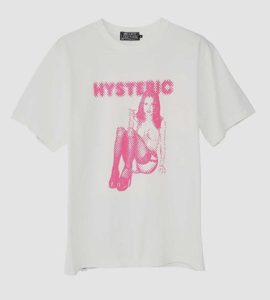 ＨＹＳＴＥＲＩＣ ＧＬＡＭＯＵＲ ヒステリックグラマー  ＳＭＯＫＩＮＧ　ＤＯＴ ＧＩＲＬ Tシャツ ０２２４３ＣＴ１０