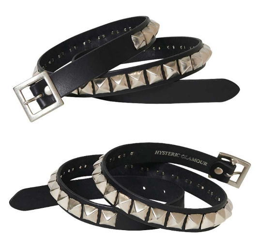ＨＹＳＴＥＲＩＣ ＧＬＡＭＯＵＲ ヒステリックグラマー スタッズベルト ０２２４３ＱＥ０１