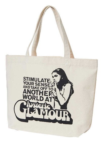 ＨＹＳＴＥＲＩＣ ＧＬＡＭＯＵＲ ヒステリックグラマー  ２０２５年・春夏新作 ＳＭＯＫＩＮＧ ＧＩＲＬ トートバッグ０２２５1ＱB０３９