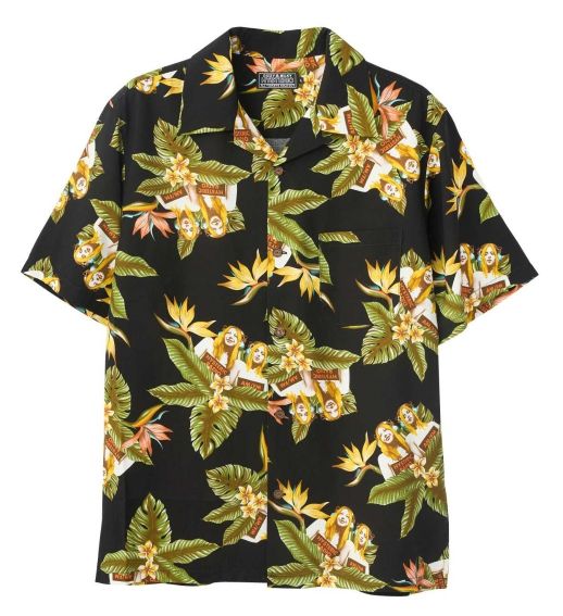 ＨＹＳＴＥＲＩＣ ＧＬＡＭＯＵＲ ヒステリックグラマー ２０２５年・春夏新作  TROPIC CHANNEL柄アロハシャツ ０２２５１ＡＨ１１