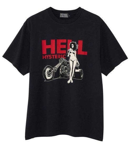 ＨＹＳＴＥＲＩＣ ＧＬＡＭＯＵＲ ヒステリックグラマー  ２０２５年・春夏新作  HELL HYSTERICTシャツ ０２２５１ＣＴ２８