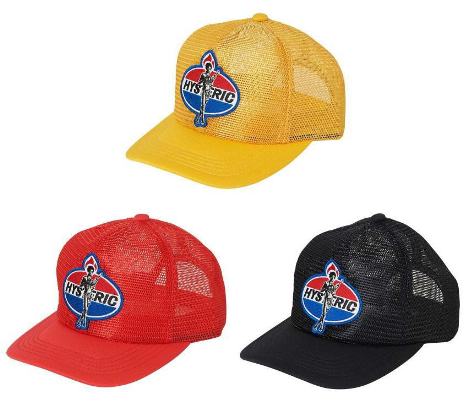 ＨＹＳＴＥＲＩＣ ＧＬＡＭＯＵＲ ヒステリックグラマー  ２０２５年・春夏新作  DYNAMITE ANGELワッペン オールメッシュキャップ０２２５１ＱＨ０５９