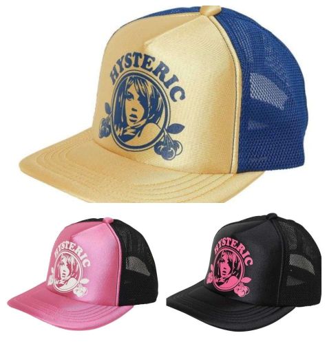 26新作　完売品　ヒステリックグラマーCHERRYグロッシーメッシュキャップ HYSTEIRC CHERRY グロッシーメッシュキャップ|HYSTERIC GLAMOUR WOMEN
