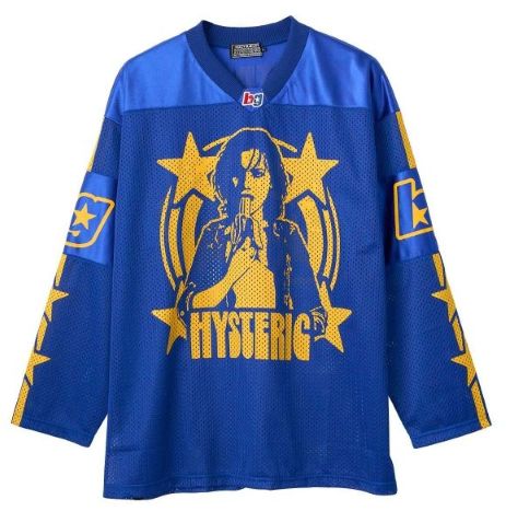 ＨＹＳＴＥＲＩＣ ＧＬＡＭＯＵＲ ヒステリックグラマー ２０２６年・春夏新作  BANANA GIRL ホッケーシャツ ０２２６ＣＬ０９